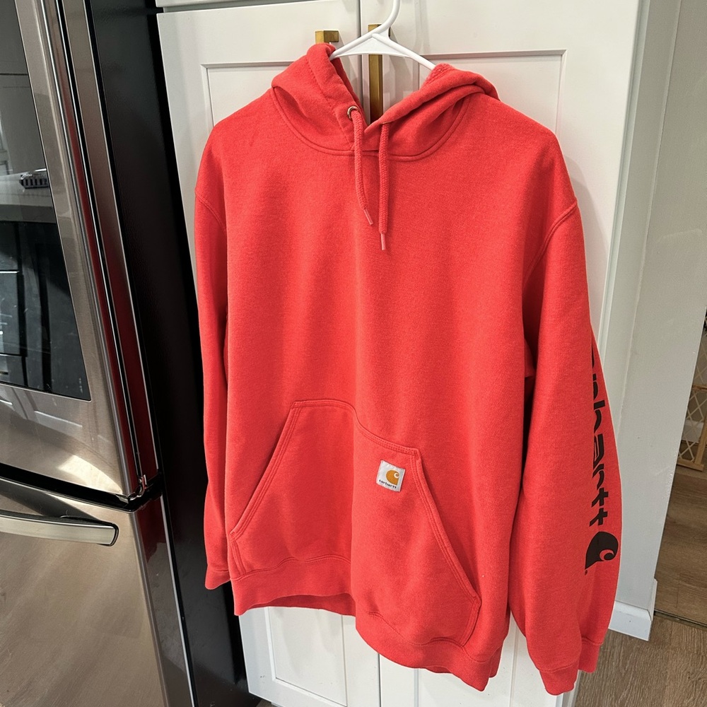 Deep Coral Carhartt Hoodie
